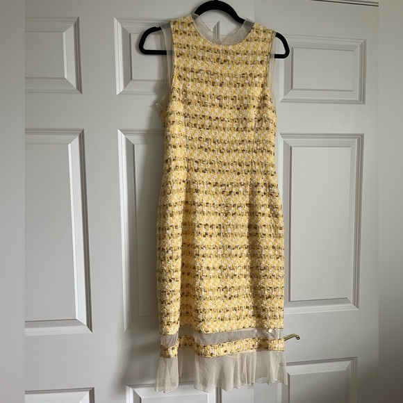 Carolina Herrera Tweed Dress, Size 8 - Picture 1 of 2